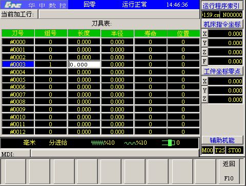 华中世纪星HNC21M数控加工中心CNC系统操作面板按钮是什么意思？ 华中加工中心 第139张
